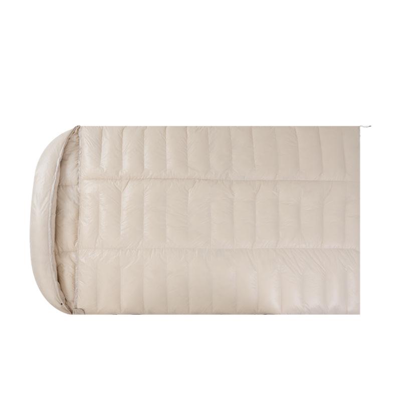 50% Duck Down Ultra-Light Double Sleeping Bag for All Seasons - Perfect for Outdoor Couples