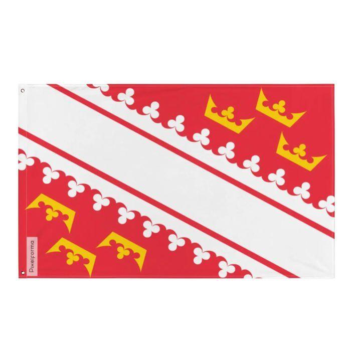 Drapeau - Alsace - 120 x 180 cm - Polyester - Impression recto/verso - Œillets en fer