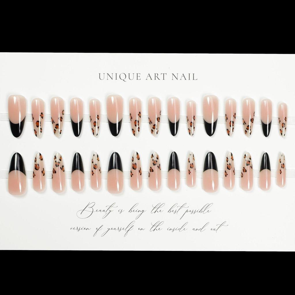 1 Box French Detachable False Nails Wearable Fake Nails Nail Tips Manicure Tool Press On Nails