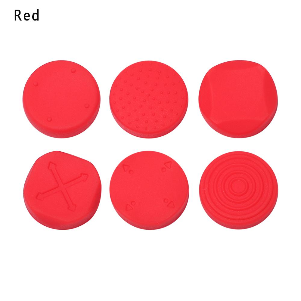 6PCS Silicone Thumbstick Grip Cap Joystick Analog Protective Cover Case For Sony PlayStation Psvita PS Vita PSV 1000/2000 Slim