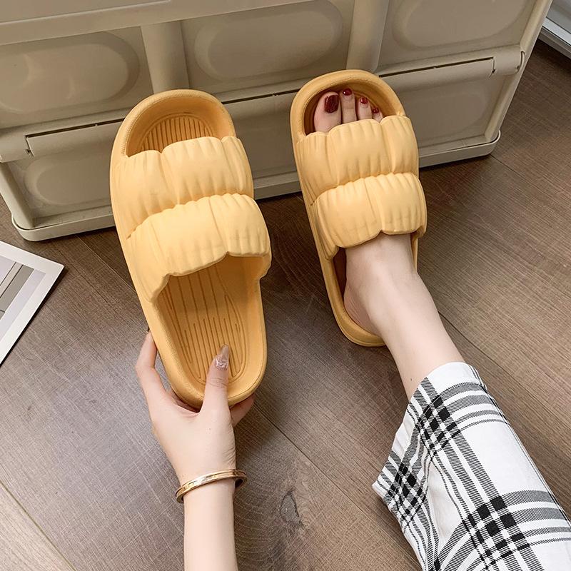 Summer Women Flip Flops Indoor Outdoor Slippers Bath Thick Platform Non-Slip Home Beach Sandals