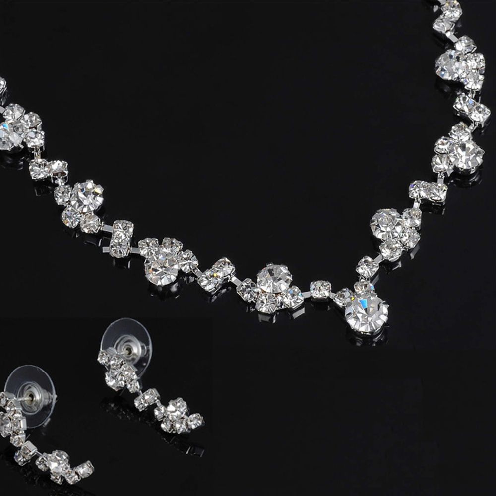 Necklace Earrings Set Necklace Earring Jewelry Set Bridal Set Wedding Accessories Bridal Jewelry