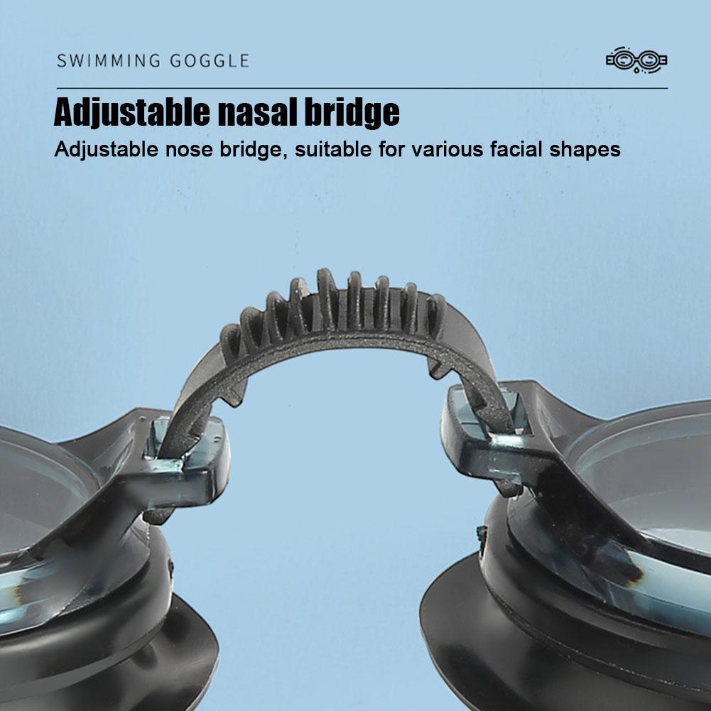 Silicone Goggle Women HD Men's Waterproof and Anti-fog Diving Equipment Small Frame Adult Swimming Glasses for Childre