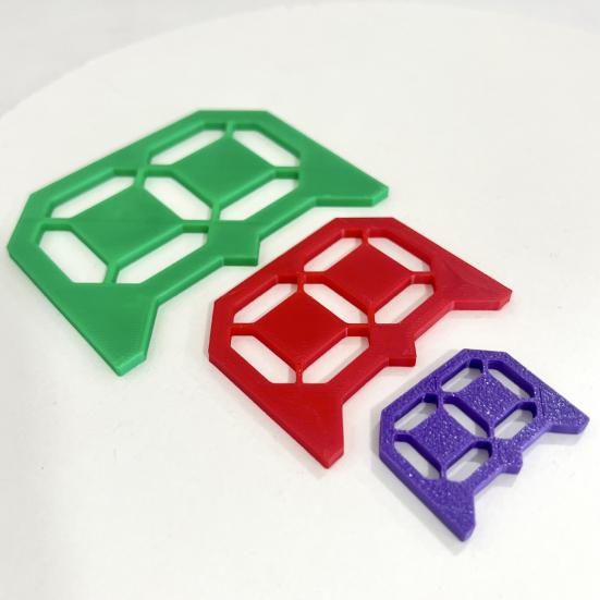 Набор шаблонов для цифровой живописи Пластиковый трафарет с цифрами для художников, для DIY-поделок и домашнего декора Универсальные инструменты для рисования