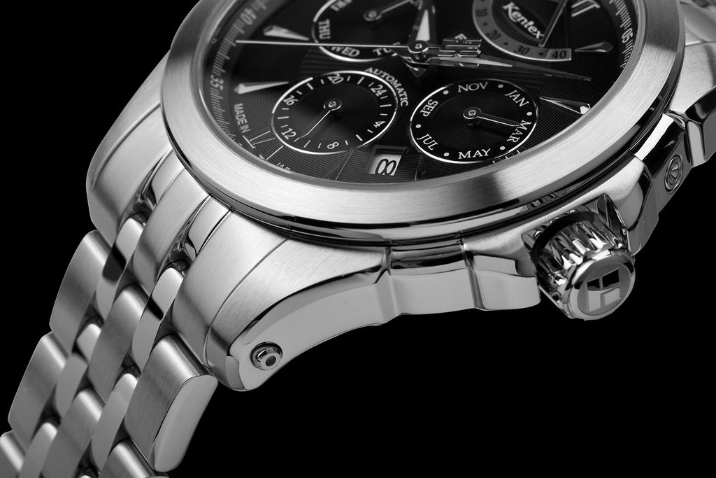 Часы Серебристые [Kentex] E546M-09 Мужские