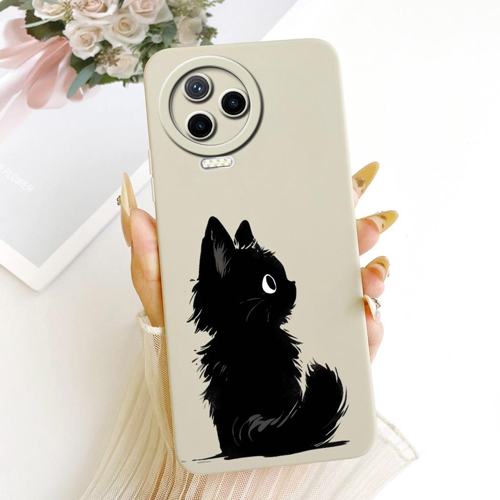 For Infinix Note 12 Pro 4G Case X676B Fashion Cartoon Cute Funny Painted Silicone Bumper For Infinix Note 12 2023 X676C Casing