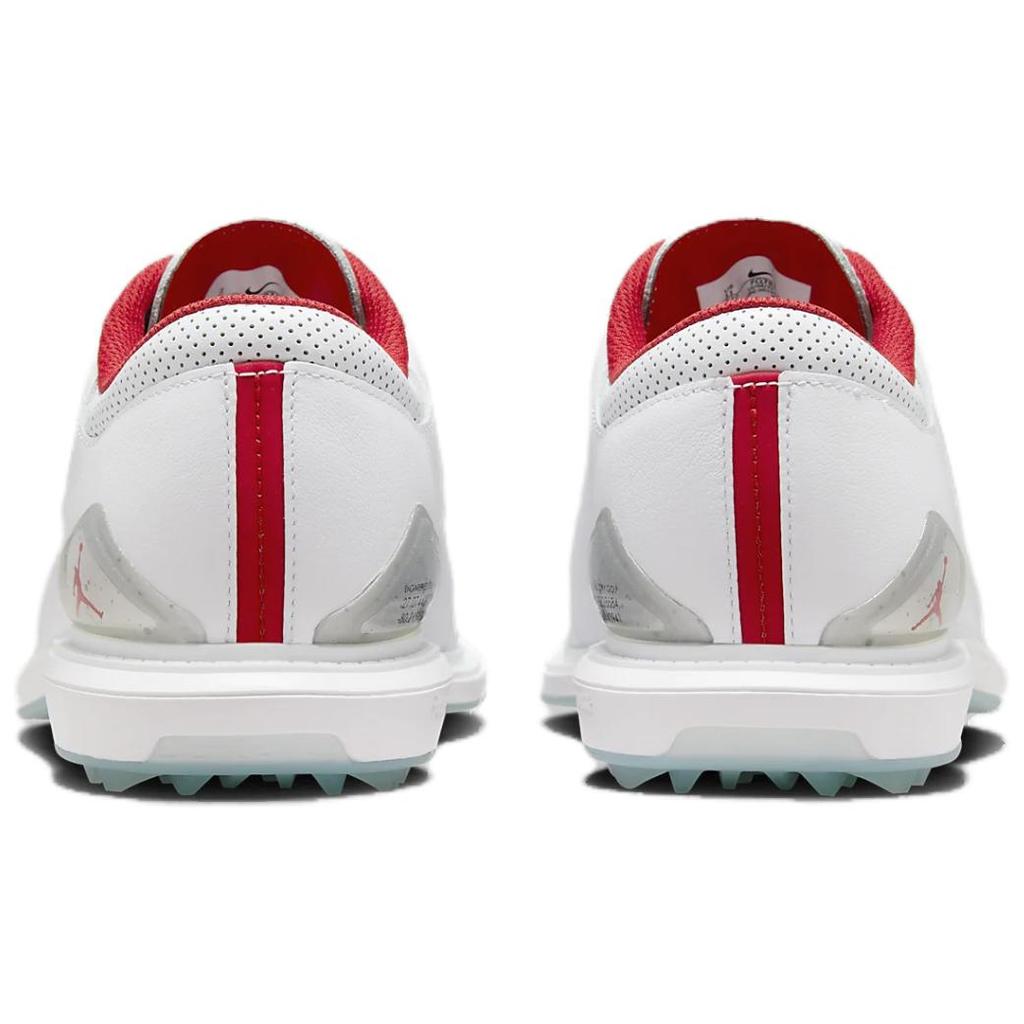 Air Jordan ADG 5 Wide White Fire Red Unisex Sneakers Metallic-Silver Blue-Tint FQ7874-101