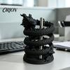 Уникальный 3D-печатный настольный декор, Держатель для ручек в виде спирального дракона, Китайский стиль, Творческий органайзер для карандашей и художественных кистей, Контейнер для хранения канцелярских принадлежностей