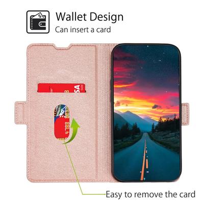 Для Huawei Pura 70 Pro/70 Pro+ Чехол из ПУ кожи Ультратонкий Противоударный Чехол-кошелек для телефона