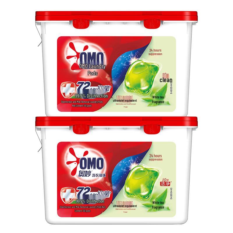 Omo Капсулы для стирки с ароматом белого чая