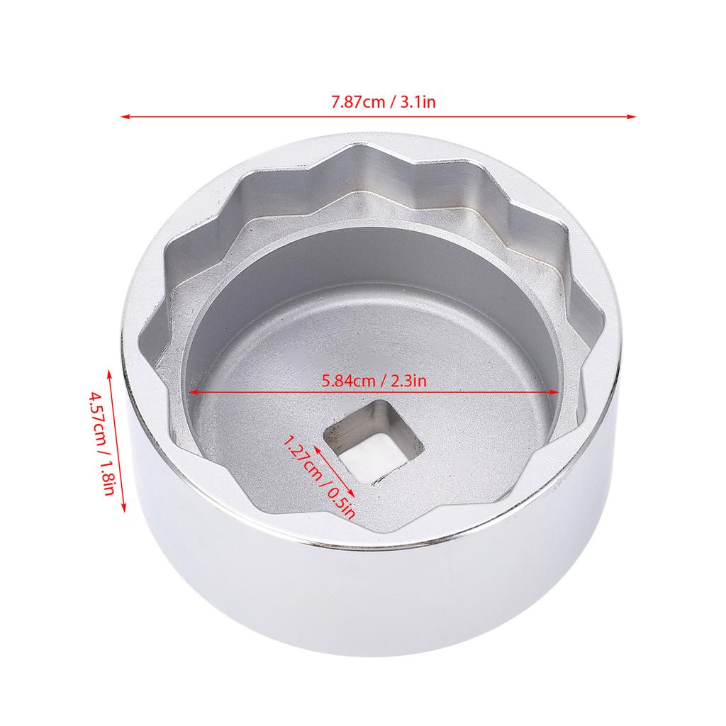 529036457 Wheel Nut Removal Socket Tool 529036457 Easy To Use Wheel Nut Removal Socket for Ryker 600 900 Tire Nut Removal Socket