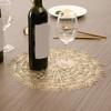 Table Placemat Non-slip Reusable Heat-Resistant Decorative Dandelion Shape Table Protection Mat Home Supplies