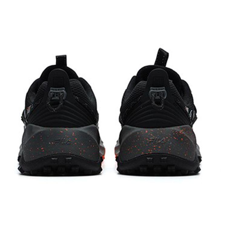 Fila Lynx Профессиональные уличные кроссовки для бега Мужские кроссовки Черный Серый Оранжевый A12M142208FMB