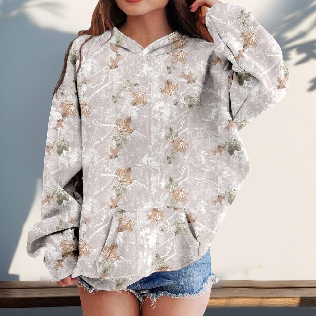 Детские толстовки с капюшоном, свободные принты, спортивная рубашка с капюшоном, модная спортивная рубашка