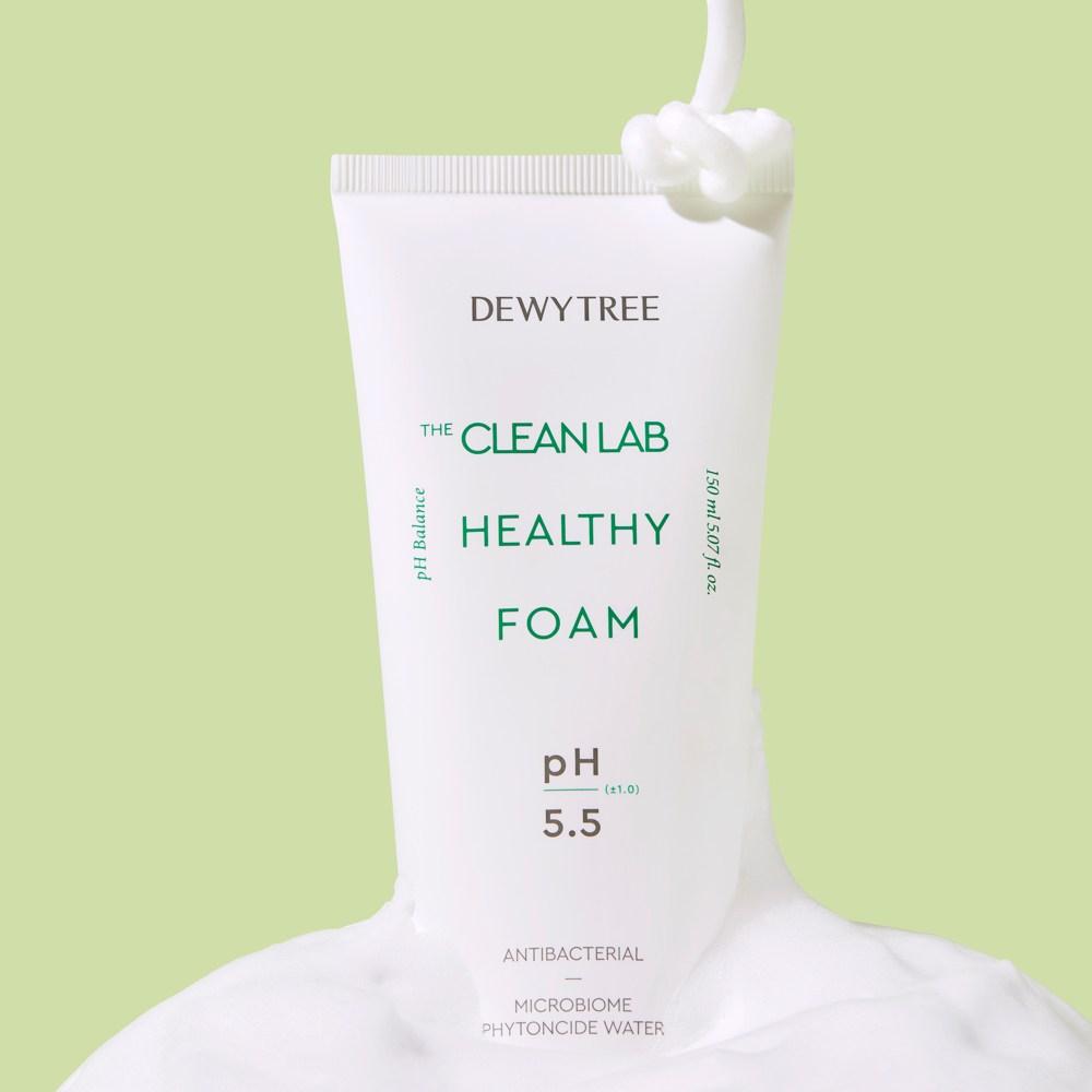 DEWYTREE Пена для умывания Clean Lab Healthy Foam, 150 мл, 2 шт.