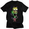 Kawaii Invader Zim футболка с рисунком Happy Hug Ready Zim Image милая футболка с рисунком унисекс женская футболка в стиле ретро футболка большого размера