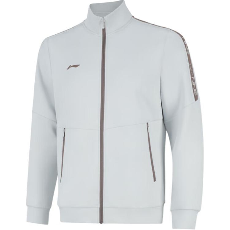 Li Ning Jackets & Coats Men's Waterdrop Gray AWDUA71-2