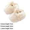Soft Newborn Cotton Shoes Lamb Fleece Crib Boots Cute Baby Walking Shoes  Winter