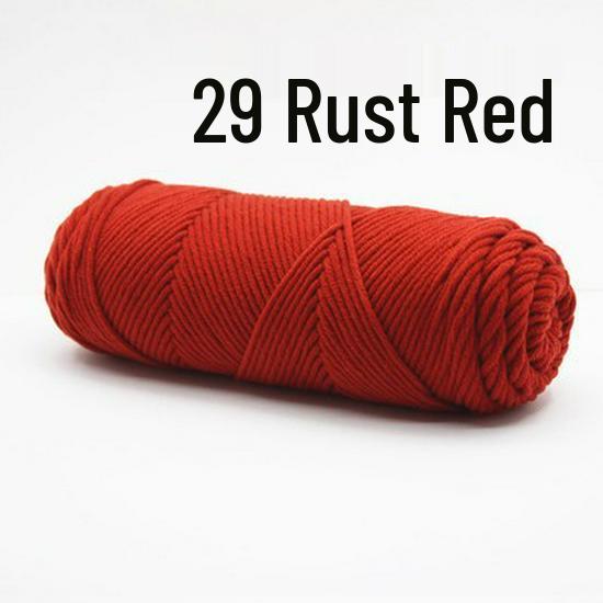 Milk Cotton Baby Yarn - Thick, Soft Weaving & Knitting Yarn in 60 Colors