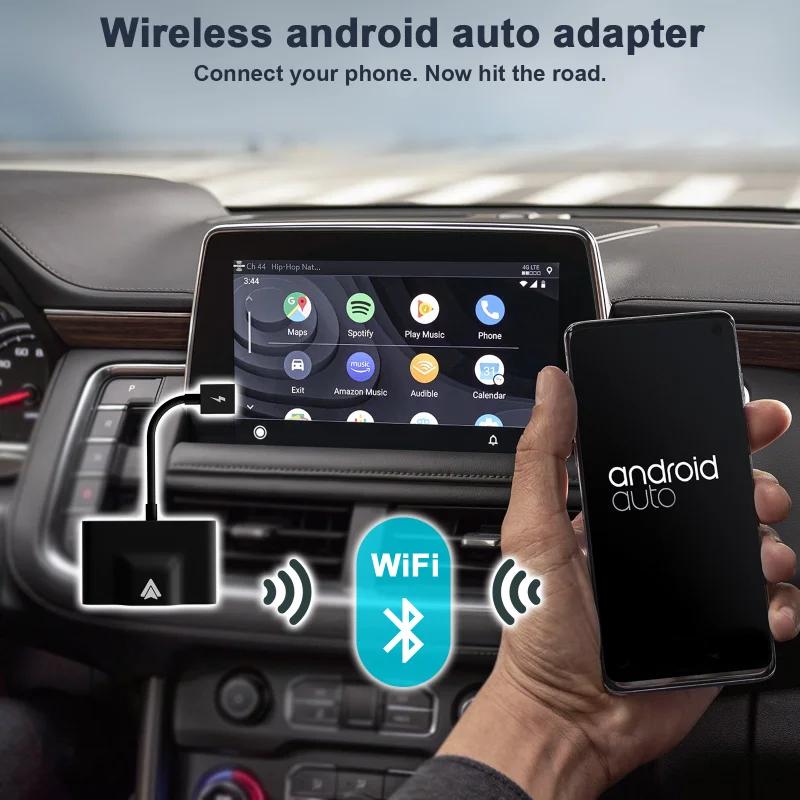 Беспроводной адаптер WiFi 5 ГГц для телефона Android, беспроводной автомобильный адаптер, беспроводной Carplay Dongle, обновление Plug Play Online