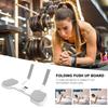Тренажер для планки, многофункциональный, для упражнений с плоской опорой, с таймером, упоры для отжиманий, портативный тренажер для мышц живота и кора