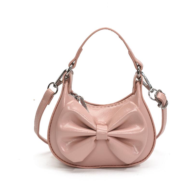 Korean Bow Mini Princess Bag: 2025 Women's Lipstick & Earphone Niche Accessory