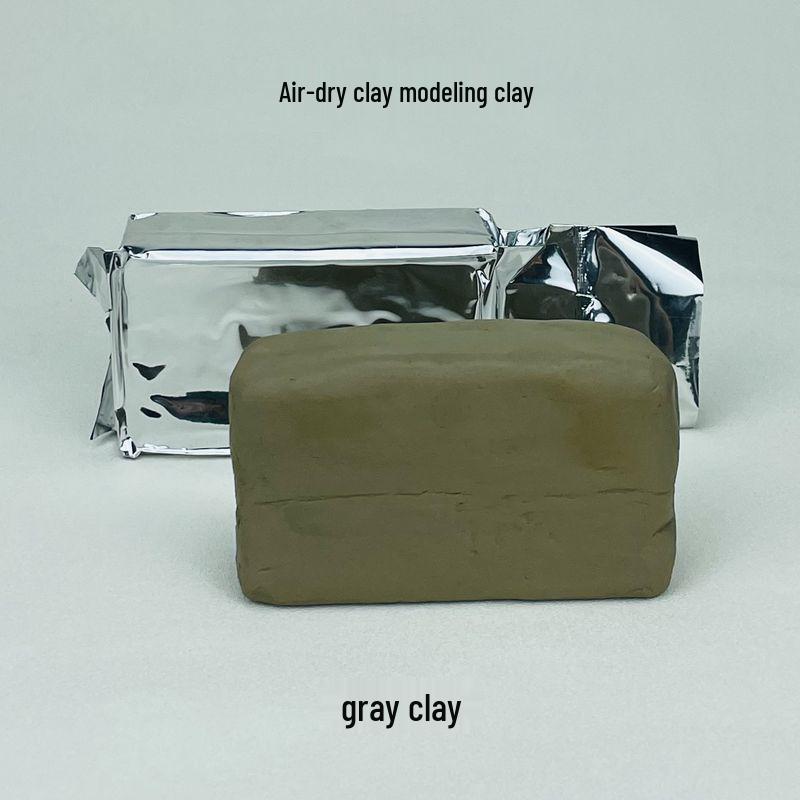 Air-Dry No-Bake Pottery Clay and Tool Set for Shaping and Sculpting