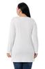 Women's Style Big Size Body Plus Size Round Neck Long Sleeve Viscose Long Mink Body