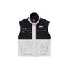Li Ning Casual Sports Loose Stand Collar Vest Men Vests Glacier-Gray AMDS011-2