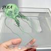Decorative Jellyfish for Aquariums Aquarium Faux Jellyfish, Soft Silicone Fluorescent Realistic Floating Odor-free Decoration Saltwater Tanks