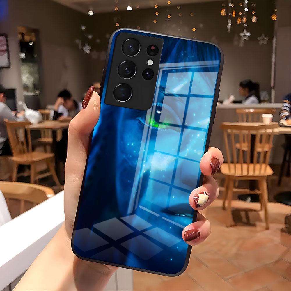 Чехол для телефона Аватар Путь воды Для Samsung A56 A36 A26 A16 A15 A25 A35 A55 A14 A34 A24 A54 Стеклянный чехол