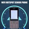 4G Feature Phone for Seniors 2.4 Inch Screen 2 SIM Card Multilingual Support Smartphone WiFi Hotspot Long Standby Easy To Use Backup Phone for Elderly