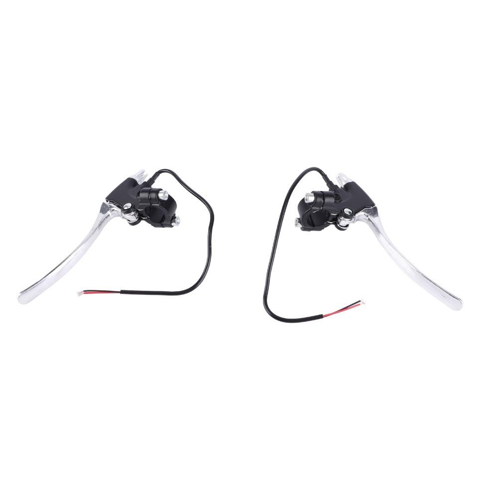 1 Pair Inner 22mm Electric Bicycle Brake Lever Brake Handle Assembly Electric Bicycle
