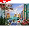 5D DIY Cross Stitch Mosaic Full Round Diamond Painting Venice Gift Diamond Embroidery