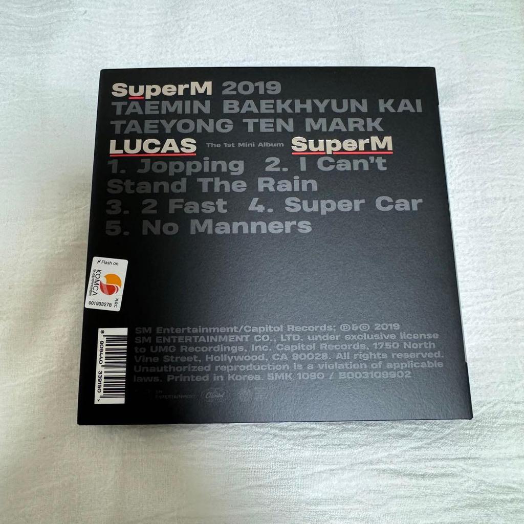 [USED] SuperM Album CD Lucas
