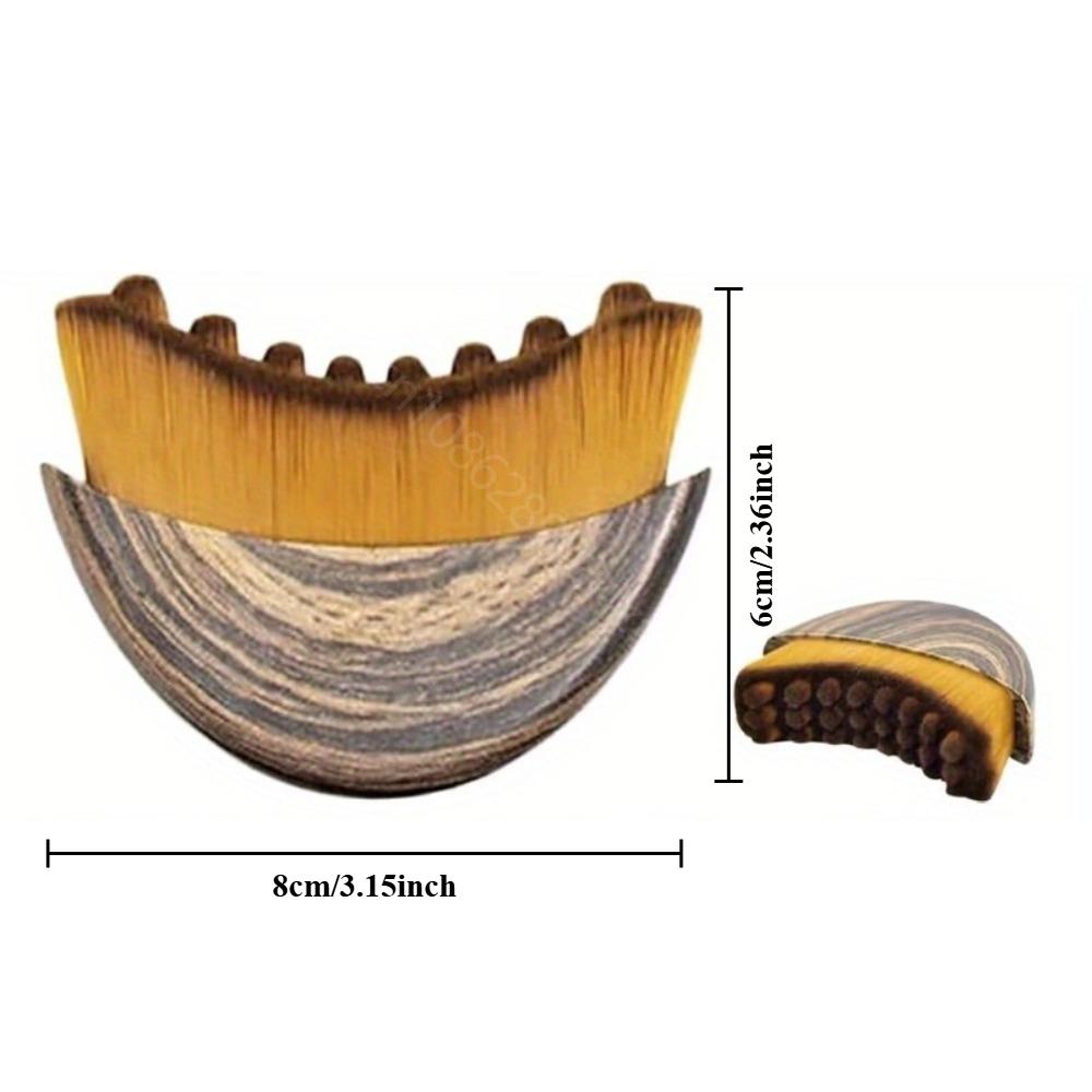 Lymphatic Contour Face Brush Dry Brushing Face Brush Lymphatic Drainage Massager for Face Chin Jawline Sculpting The Skin