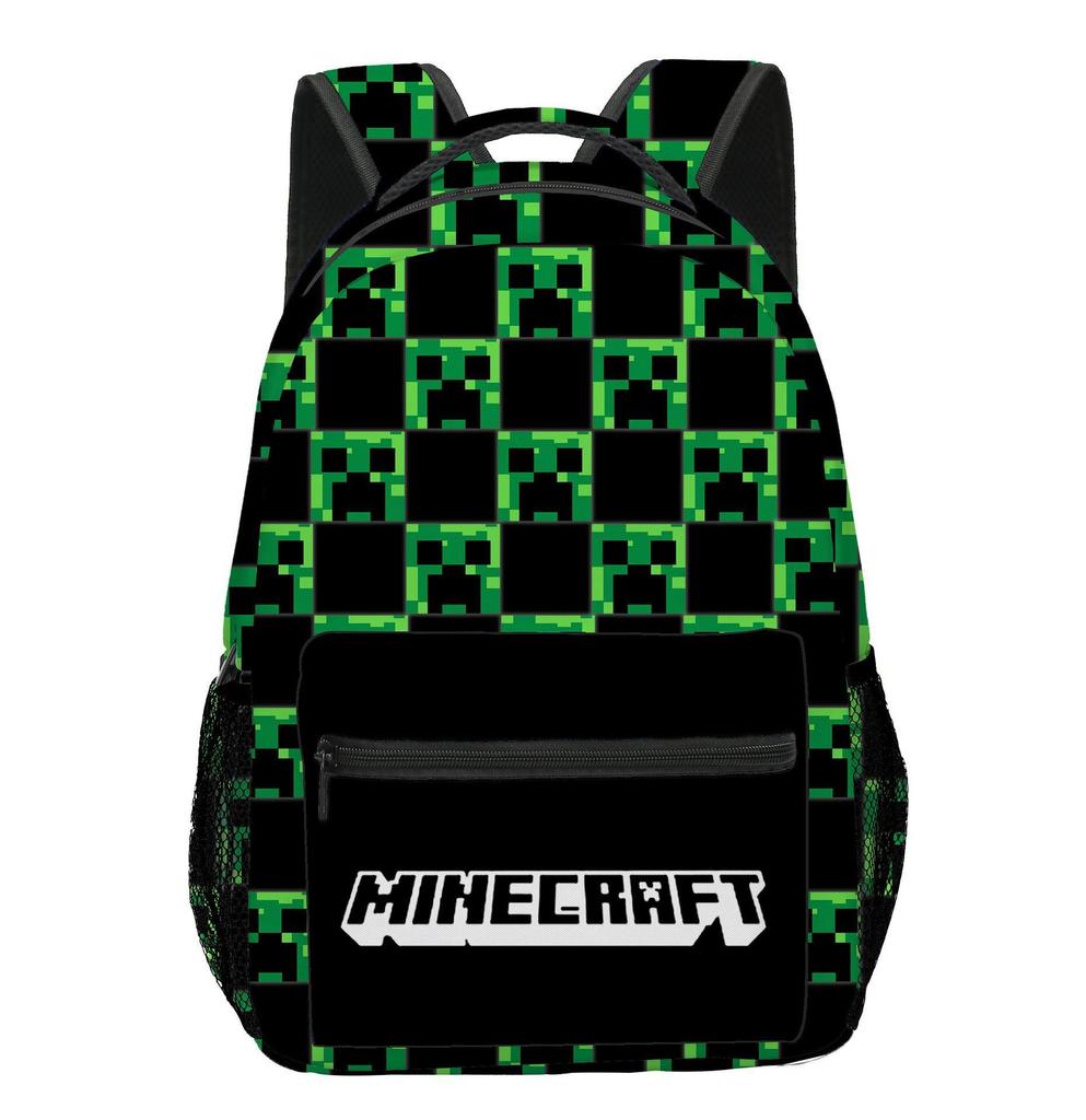 16 Inch Minecraft game 3D Print Children Backpacks Girl Boys Backpack Children's School Bags Cartoon Kindergarten Rucksack