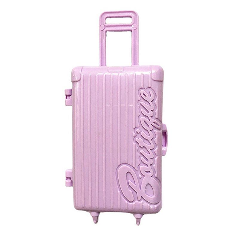 Чемодан для кукол, аксессуаров, покупок, путешествий, хранения, одежды, обуви, аксессуаров, игрушек, выдвижной ящик 13,6 г