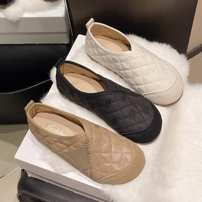 Женские туфли-лодочки Doudou на мягкой подошве, рыбацкие, новые осенние 2025 года, удобные, повседневные, универсальные, модные, для мамы, туфли-лодочки, тренд