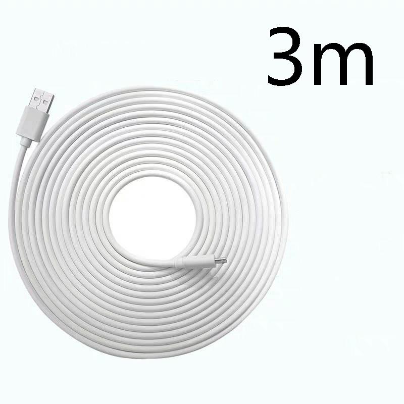 3/5 метров Длинный Micro USB Зарядный Кабель Гибкий Белый Кабель для Samsung Xiaomi Android Смарт Мобильный Телефон