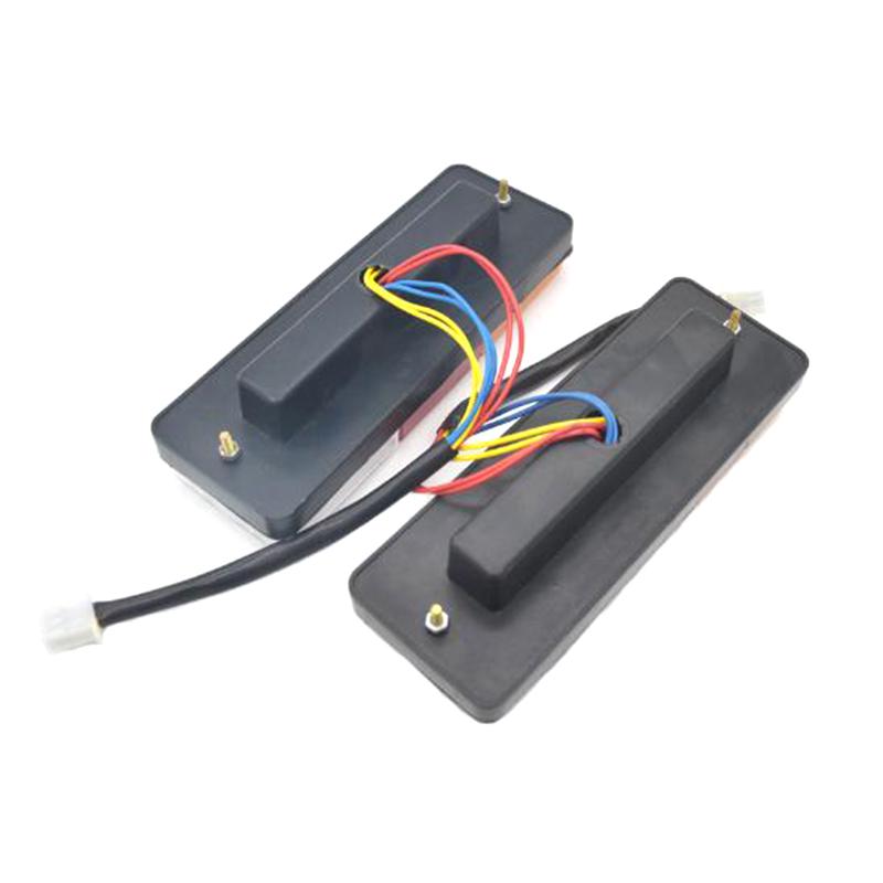 3 цвета светодиодный водонепроницаемый задний фонарь стоп-сигнал заднего хода для мотоцикла 12 В