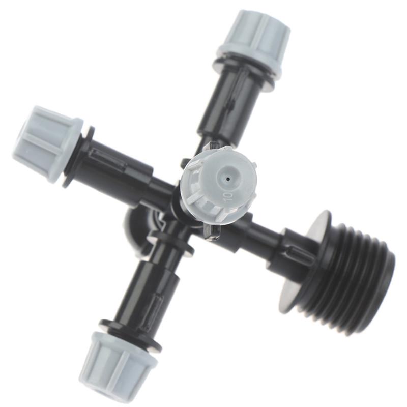 Увлажнитель для теплицы, запотевание, крестообразное распыление, спринклерная насадка