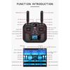 HotRC HT-10A Transmitter HT10A 2.4G 10CH Left / Right Hand Throttle Remote Control F10A Receiver for RC Plane Drone Aircraft Car