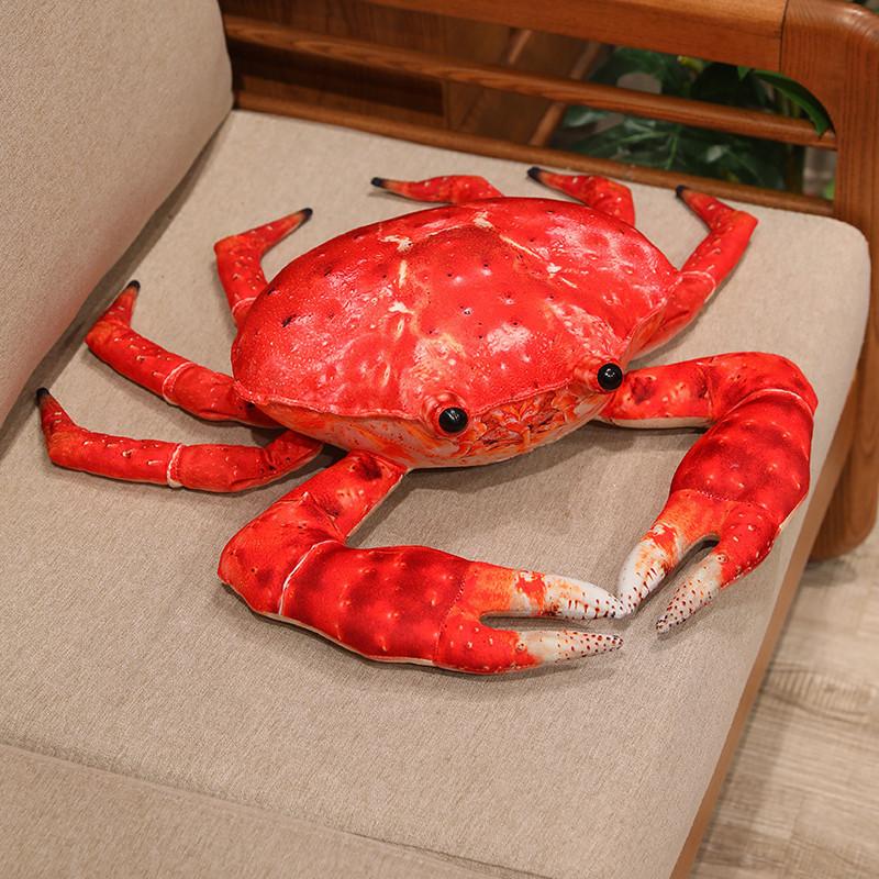 Crab Plush Toy With Short Plush Material For Children And Photo Props