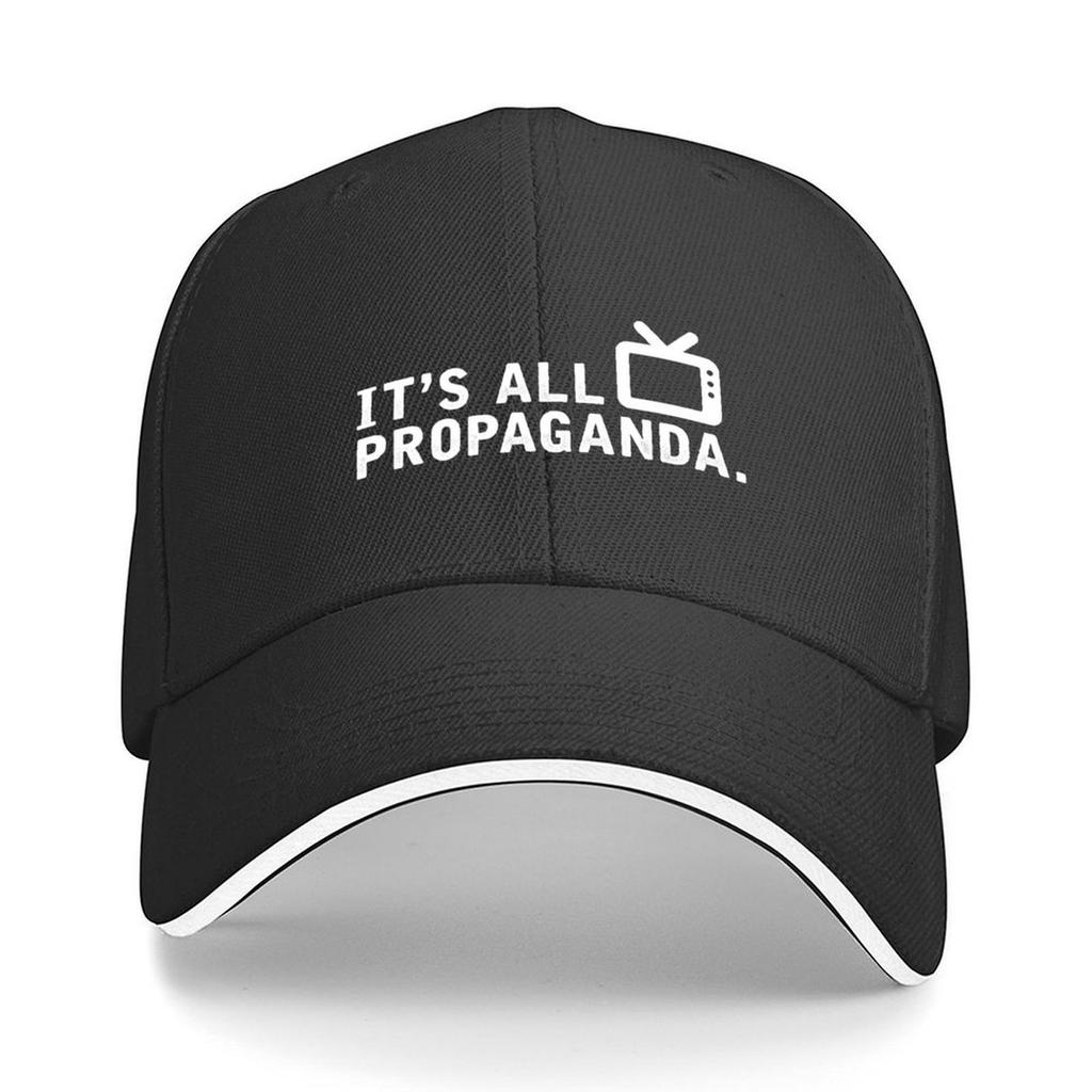 Its All Propaganda Baseball Cap funny hat Designer Hat Unique hats hats for men Woman Hats Mens