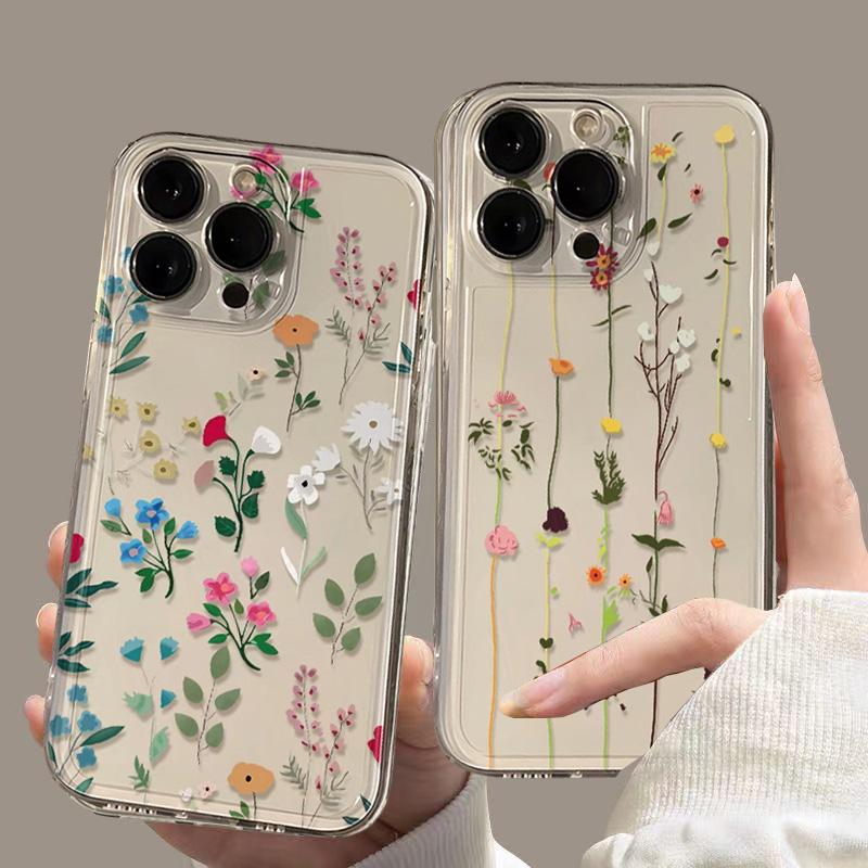 Прозрачный чехол с цветочным принтом для Huawei Honor 90 Lite X9A 5G X7B X8B X9B Y9 Prime 2019 Nova 3i 5T 6 7 9 SE P40 Lite P30 Pro