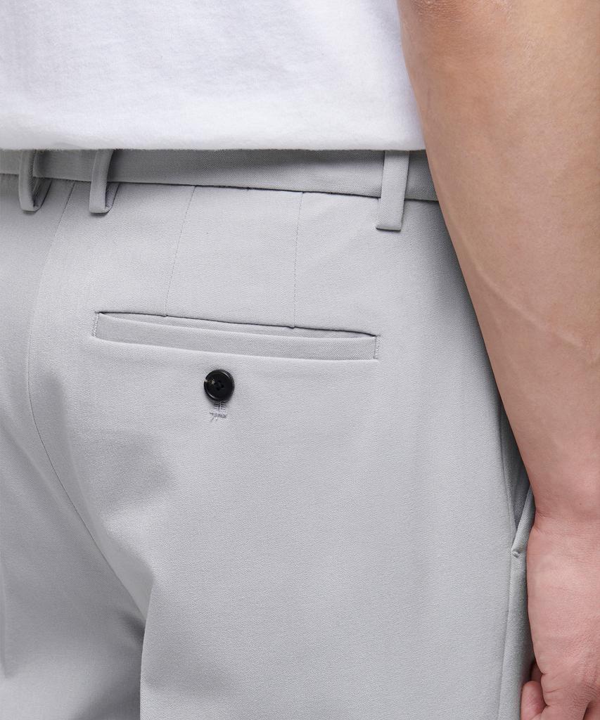 MUSINSA STANDARD Tapered Hidden Elastic Waist Length Slacks [Light Gray]