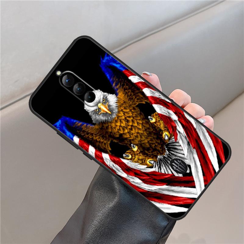 Американский флаг США Орел Чехол Для ZTE Nubia Red Magic 10 Pro Plus 6 7 8 9 6S 7S 8S 9S Pro 5G 6R RedMagic 10 Air Чехол