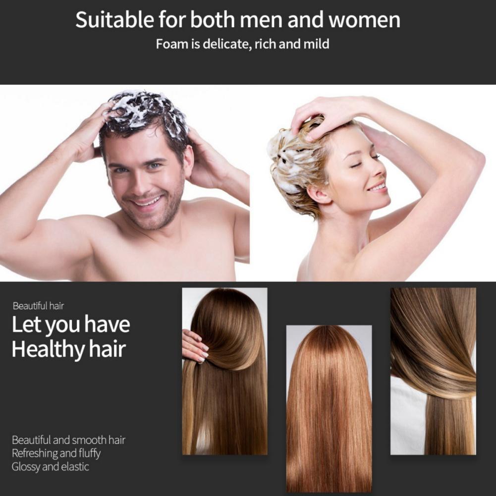 3 шт./набор шампунь-мыло, растительный шампунь, мыло, глубокое очищение/контроль жирности/пушистый/гладкий/крепкий у корней волос/питательный, восстанавливающий/против перхоти