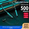 Neck Type Wireless Bluetooth Headset Digital Display Large Capacity Semi-in-ear Motion Stereo Headset